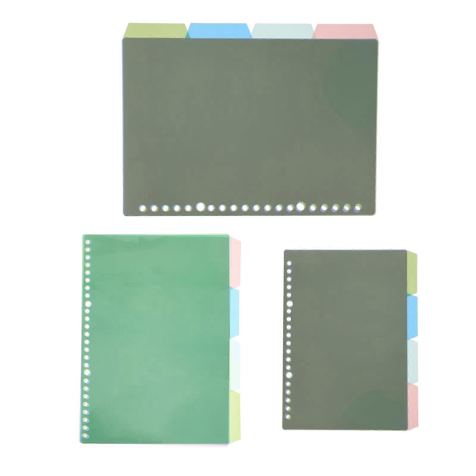 Index Page Divider 12Sets for Notebook Memo Colorful Classification Tabs