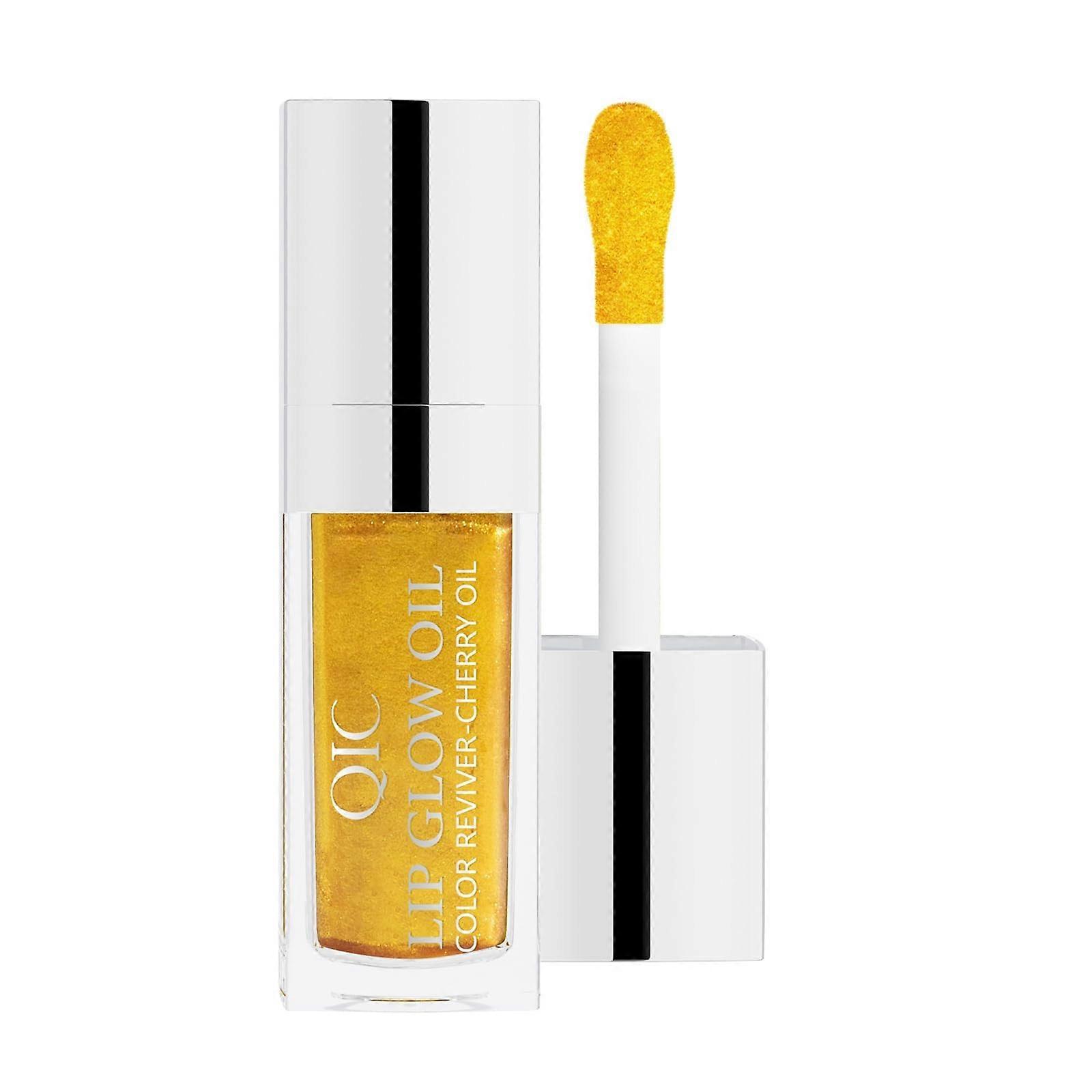Hydrating Lip Oil Gloss with Deep Hydration, Plumping Effect, NonStick Texture, Large Brush Head