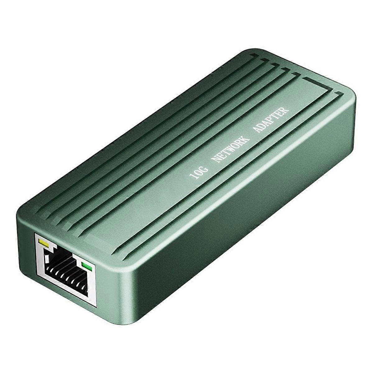 10GbE USB-C Ethernet -sovitin USB3.2 Type C 10 Gigabit Ethernet -sovitin Realtek/RTL8159 11:lle