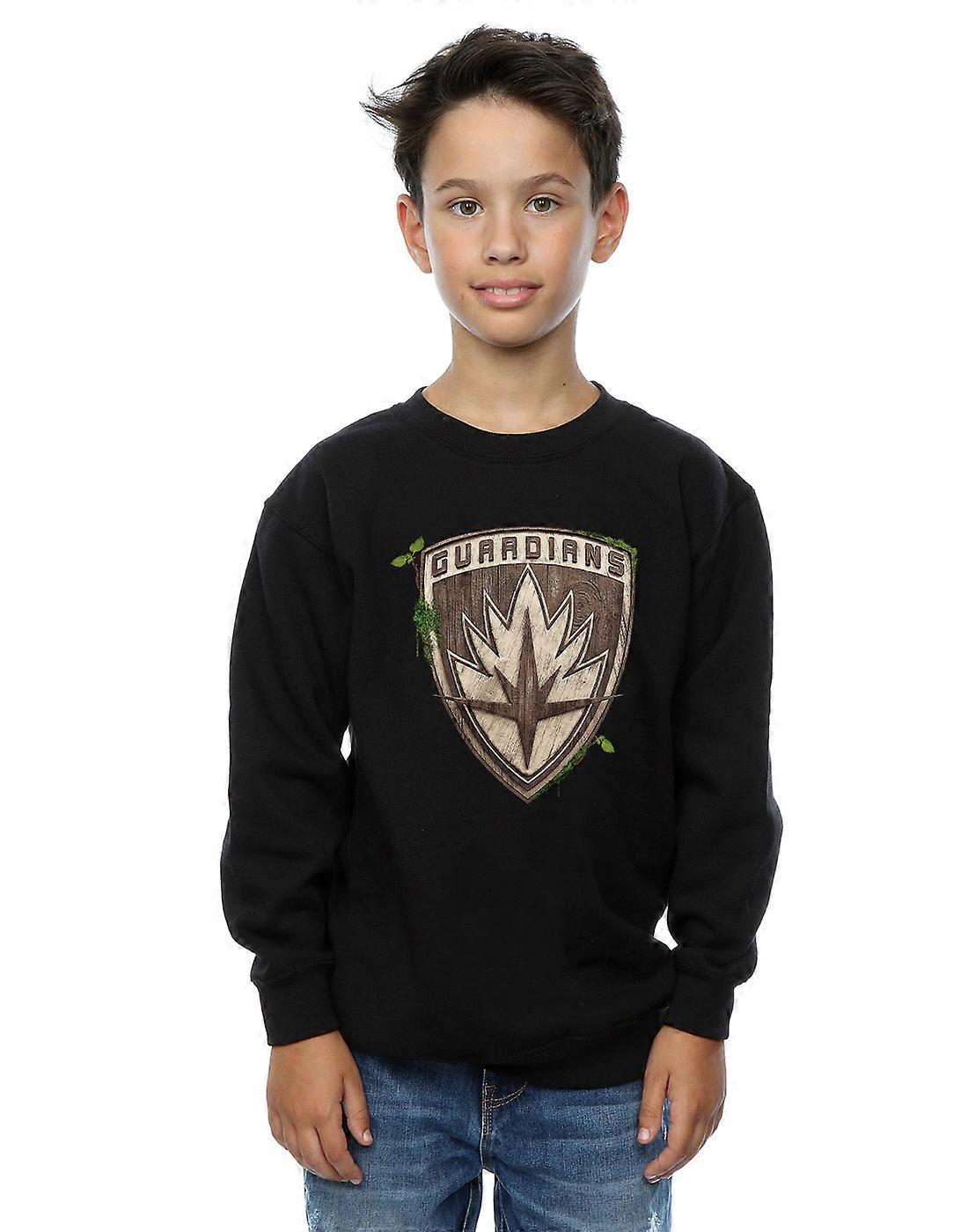 Marvel Boys I Am Groot Guardian Emblem Sweatshirt