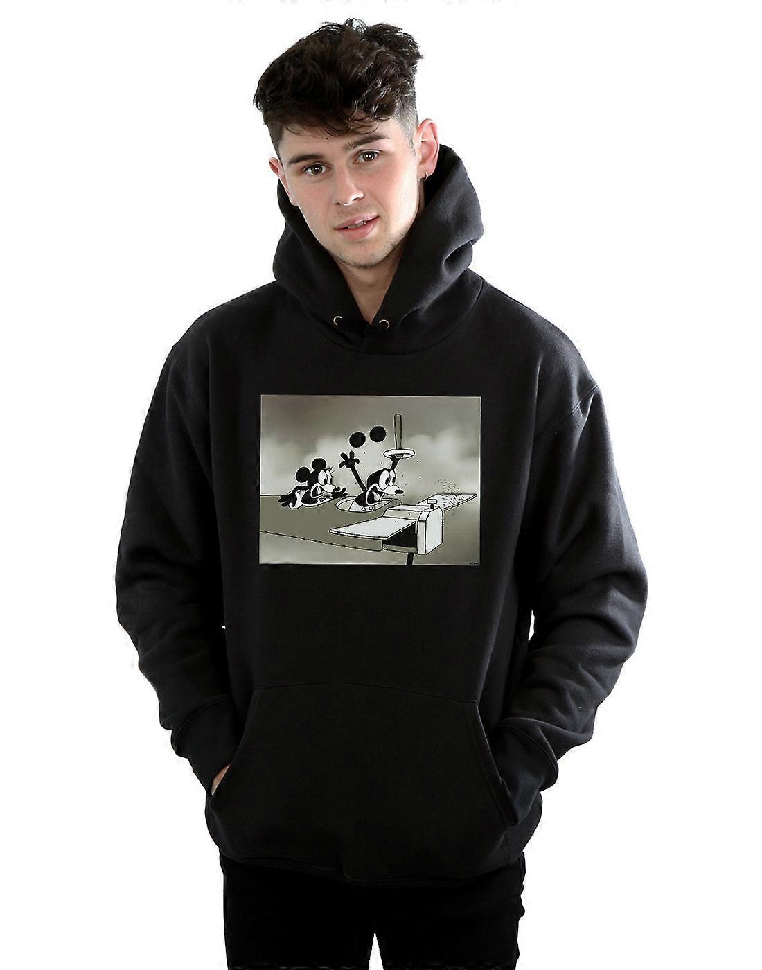 Disney mannen Mickey Mouse gek Pilot Hoodie