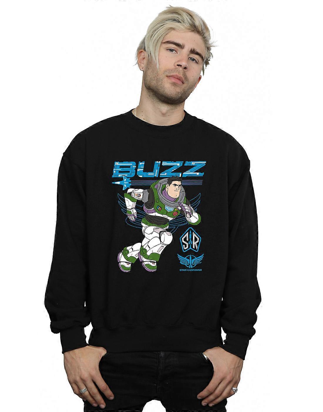 Disney Men's Lightyear Buzz Run To Action Sweatshirt