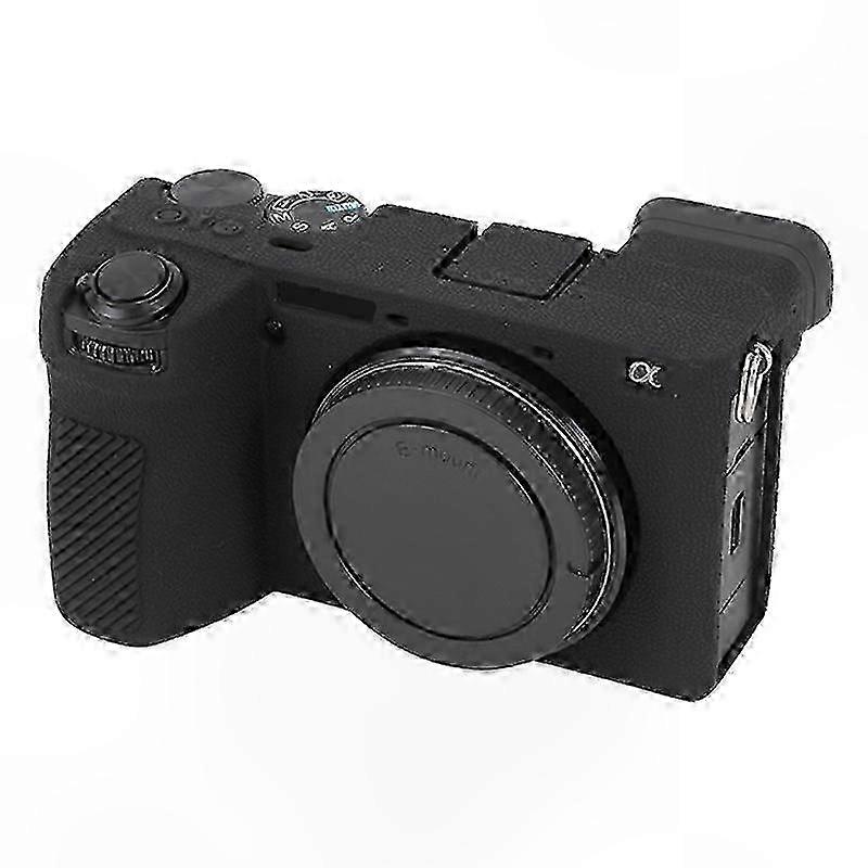 A6700 Camera Case, Litchi Texture Silicone Cover for ILCE-6700