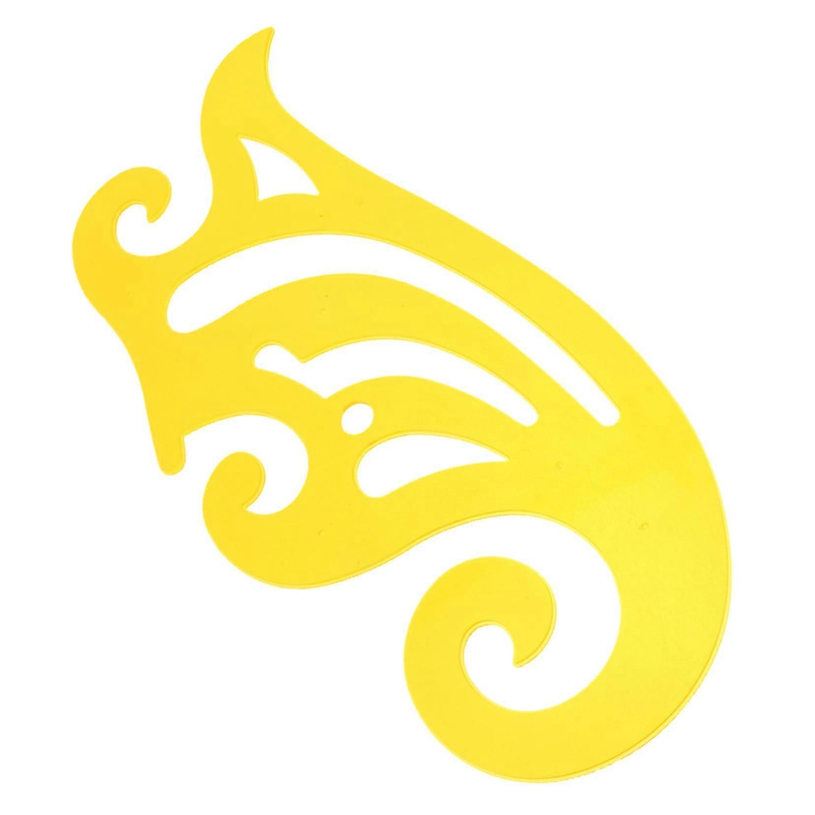 MultiFunction Sewing Ruler Precision Curve Measuring Tool with Clear Scale for Tailor DIY