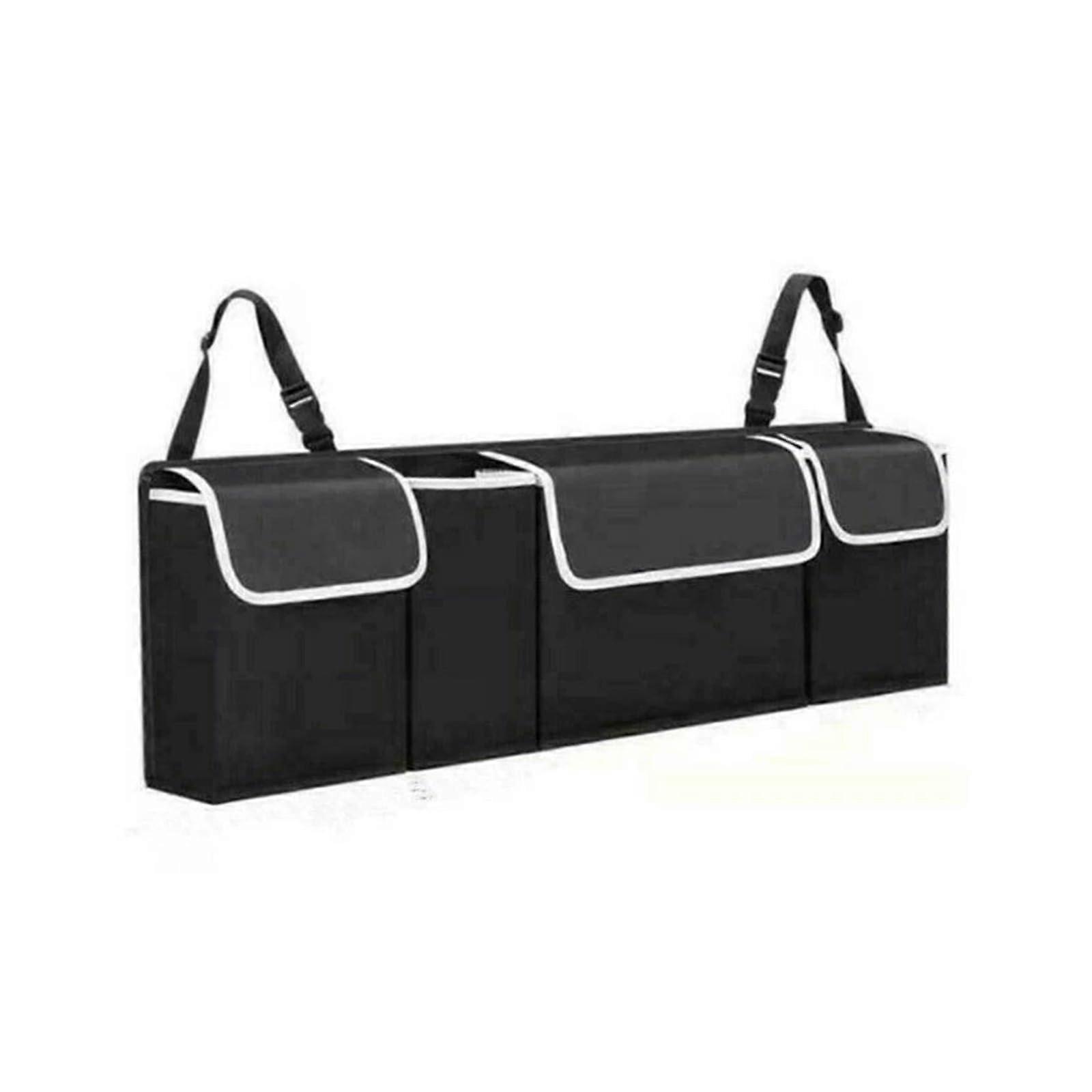 Adjustable Car Trunk Organizer with  Capacity MultiUse Oxford Cloth Backseat Storage Bag