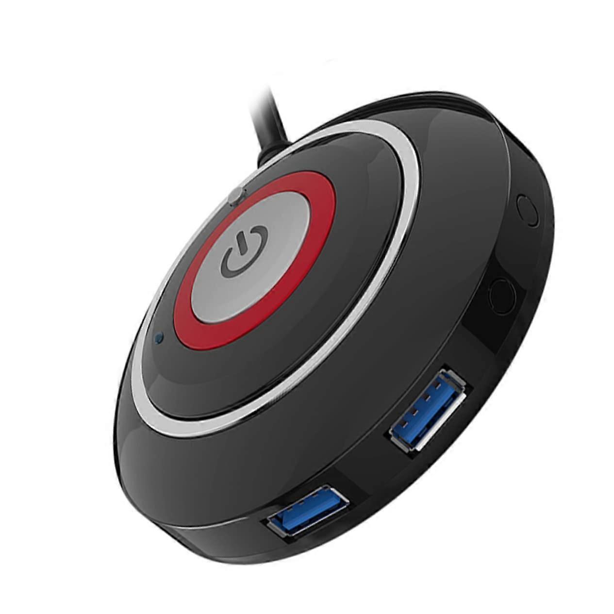 PC Power Button Extension Cable with USB Reset Switch for Desktop Computer Easy Install