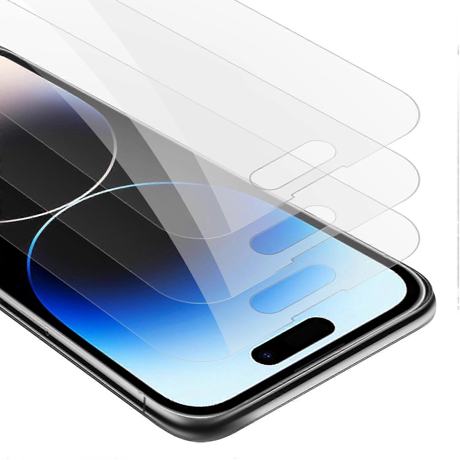 3x Screen protector compatible with iPhone 14 Pro Max