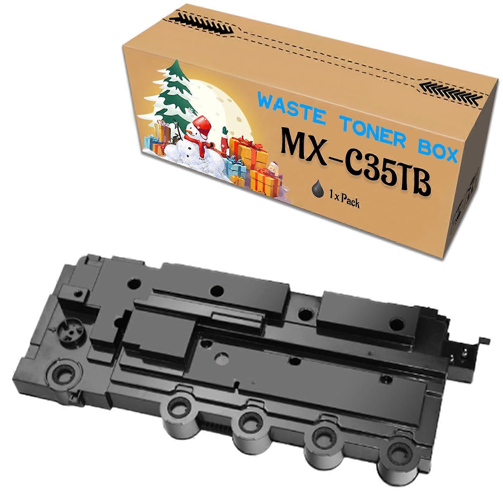MXC35TB Waste Toner Box for Sharp MXC357F MXC407P Printers Replacement 1 Pack