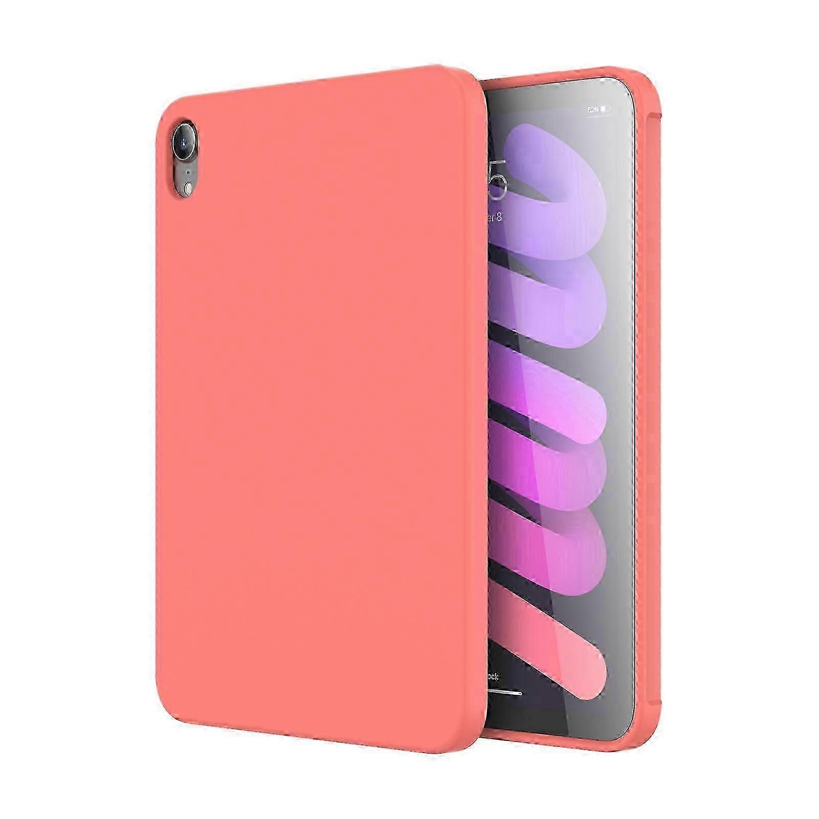 For iPad mini 2024 / mini 6 Mutural Silicone Microfiber Tablet Case