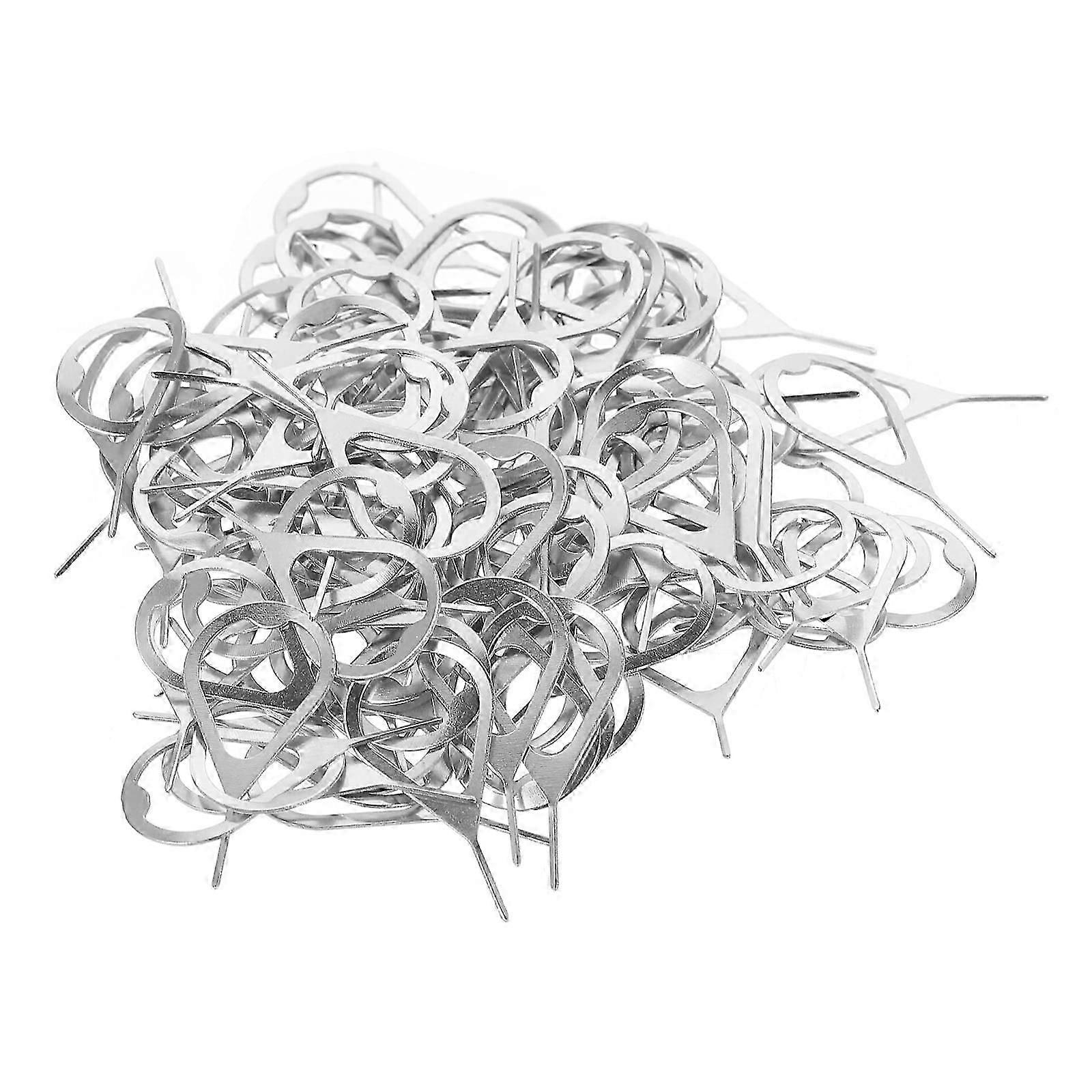 100 Pcs SIM Card Ejector Pins, Tray Remover Tool for Phones & Tablets