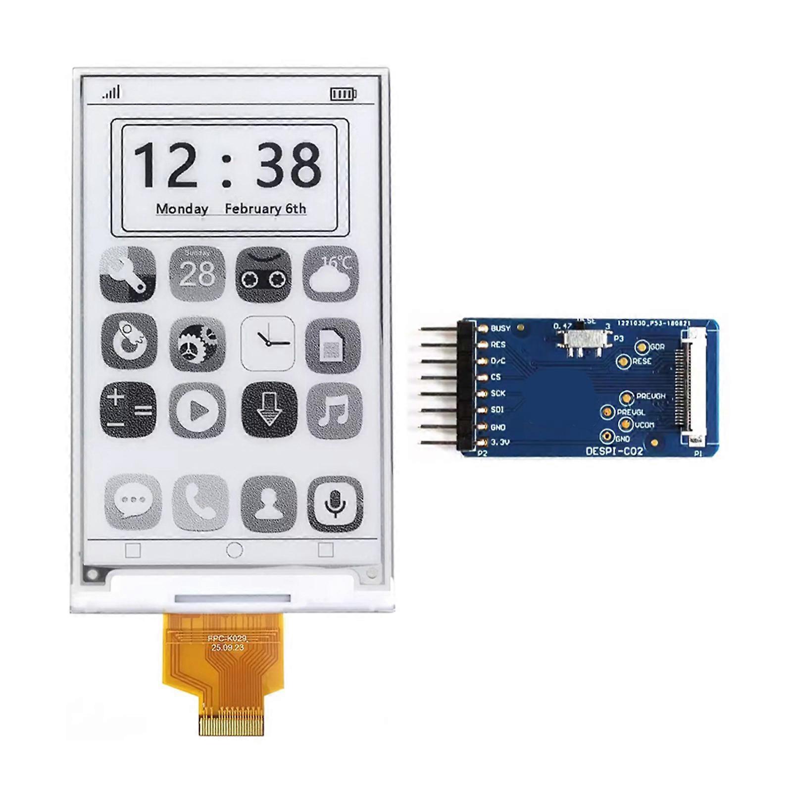 4.26In Capacitive Touch EPaper Screen Multifunction Featuring Fast Updates for Electronic Dictionaries Multicolor
