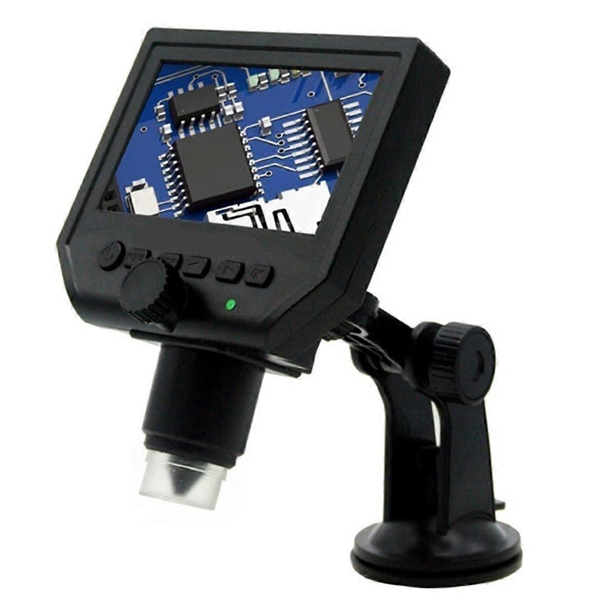 7 Inch LCD Digital Microscope 12MP 1200X Continuous Zoom HD for Circuit Board Inspection