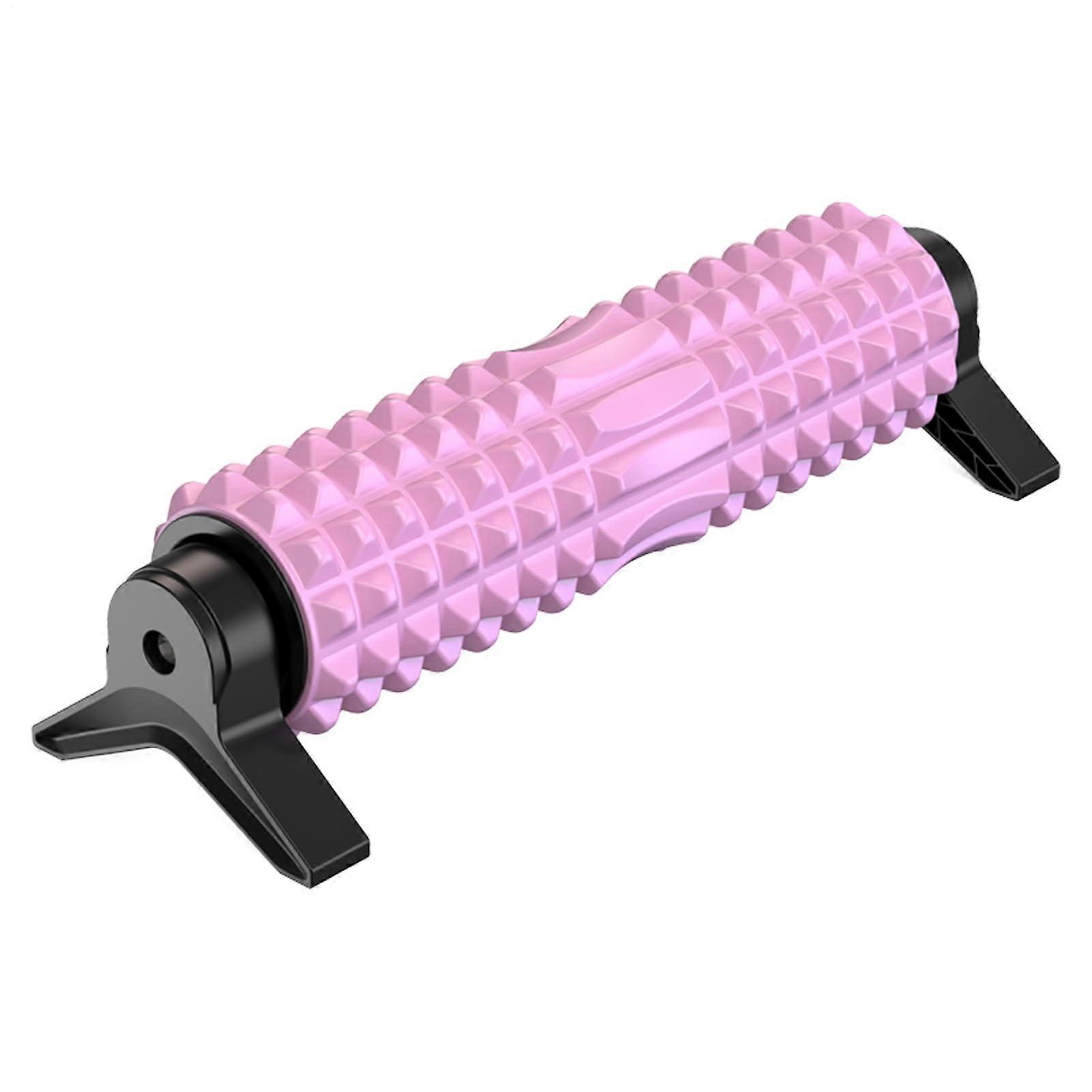 Foam Roller for Deep Tissue Muscle Massage with Triangular Support Design for Back and Neck Pink