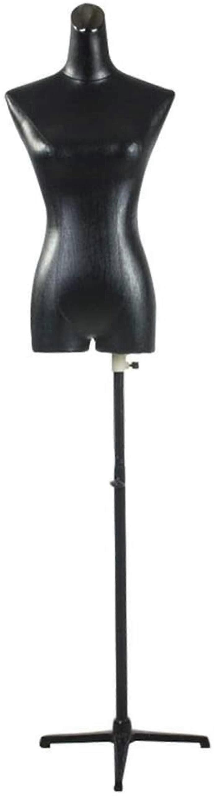 Adjustable Dress Form for Sewing and Fitting with Height Adjustable Stand and Stable Tripod Base