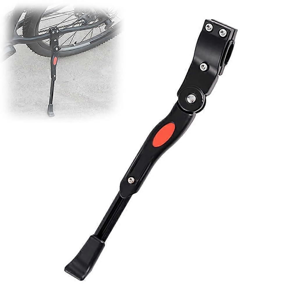 Bike Kickstand Adjustable Height Durable Alloy for Mountain Bikes Stable NonSlip Base