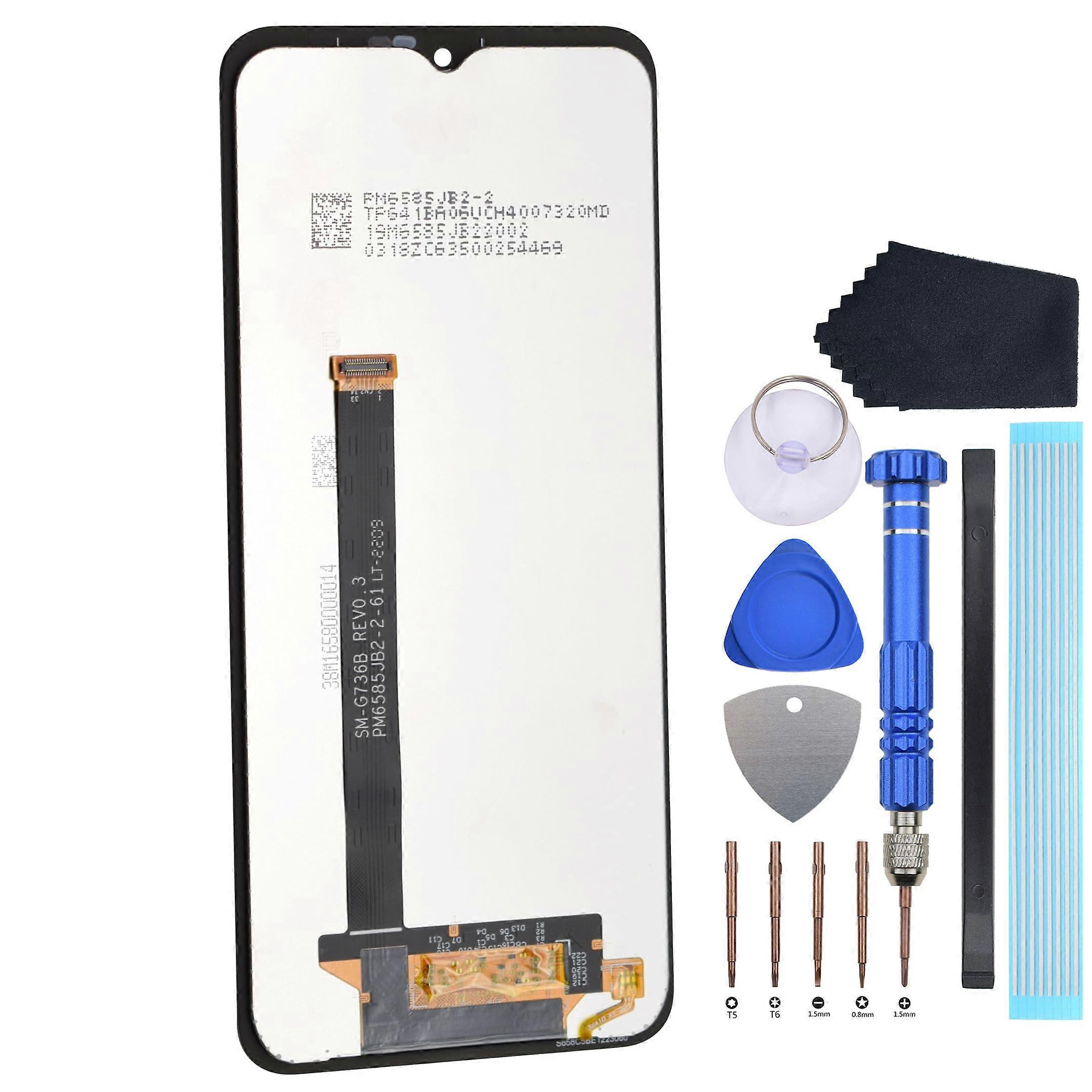LCD Screen Replacement Kit with Touch Digitizer and  Tools for Samsung Galaxy XCover6 Pro
