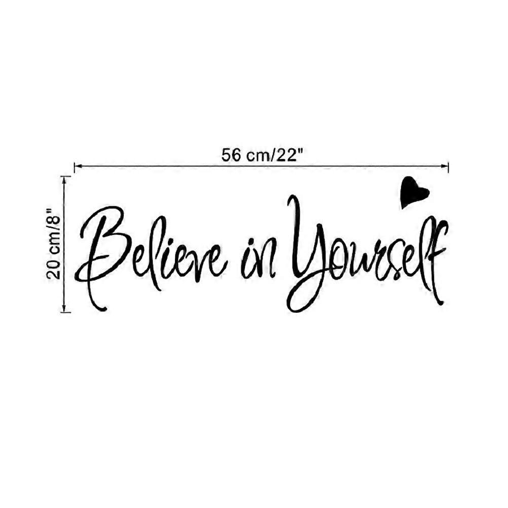 Wall Sticker Lettering for Decoration in Assorted Color