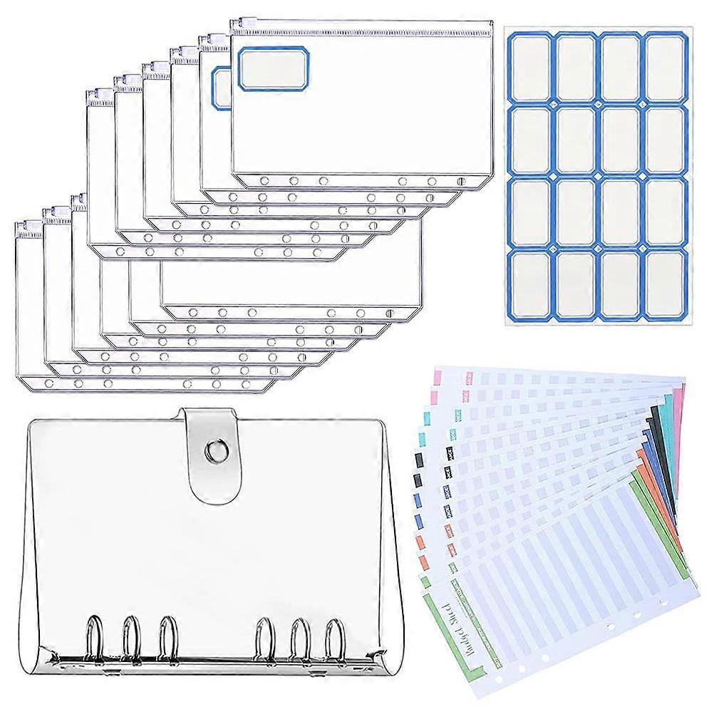 Waterproof Loose-Leaf Budget Binder for Office Use with 1Set Sheets
