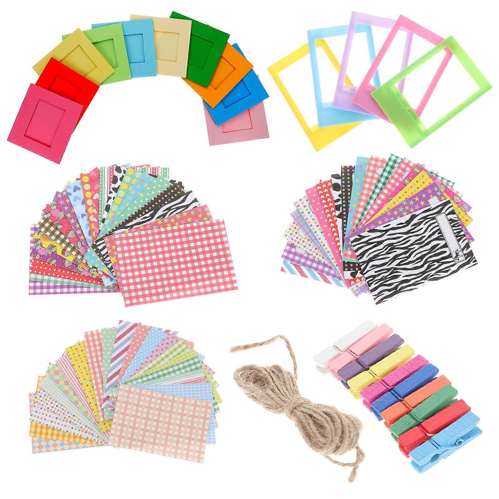 Instant Camera Frames Photo Display Kit for Decoration 4Sets with