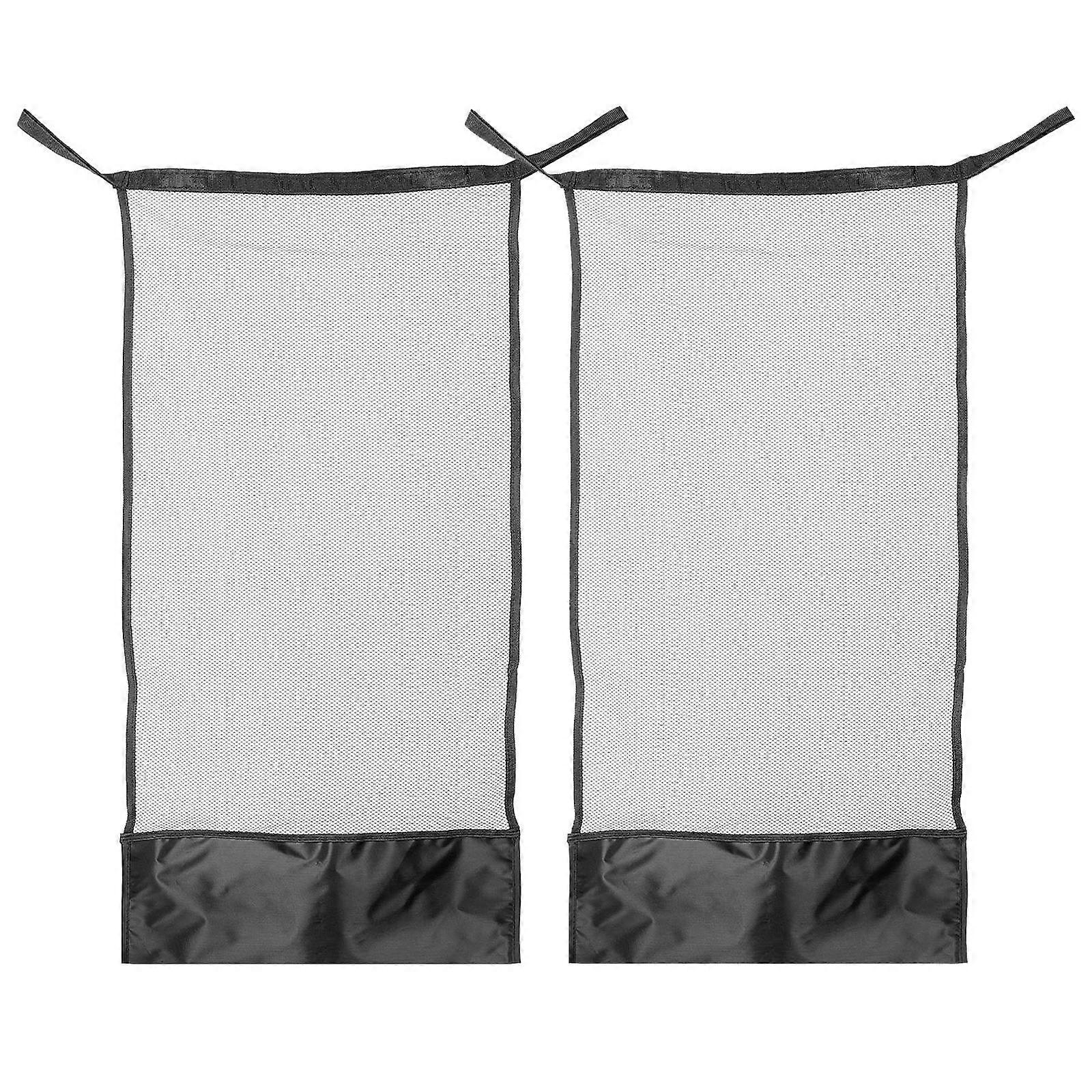 Pool Chair Net Swim Float Function 8Pcs Black Mesh Accessories for Swimming