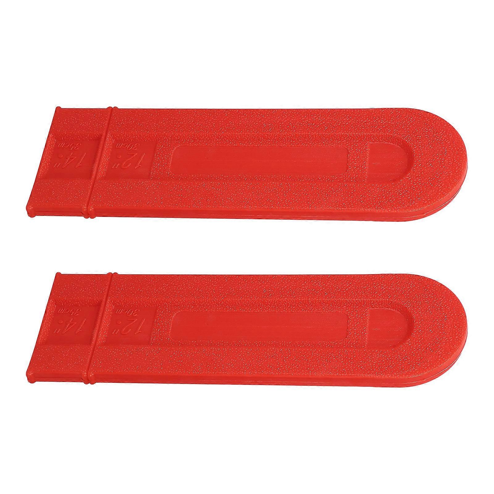 Chainsaw Bar Cover for Protective Use with 8Pcs Chain Saw Bar