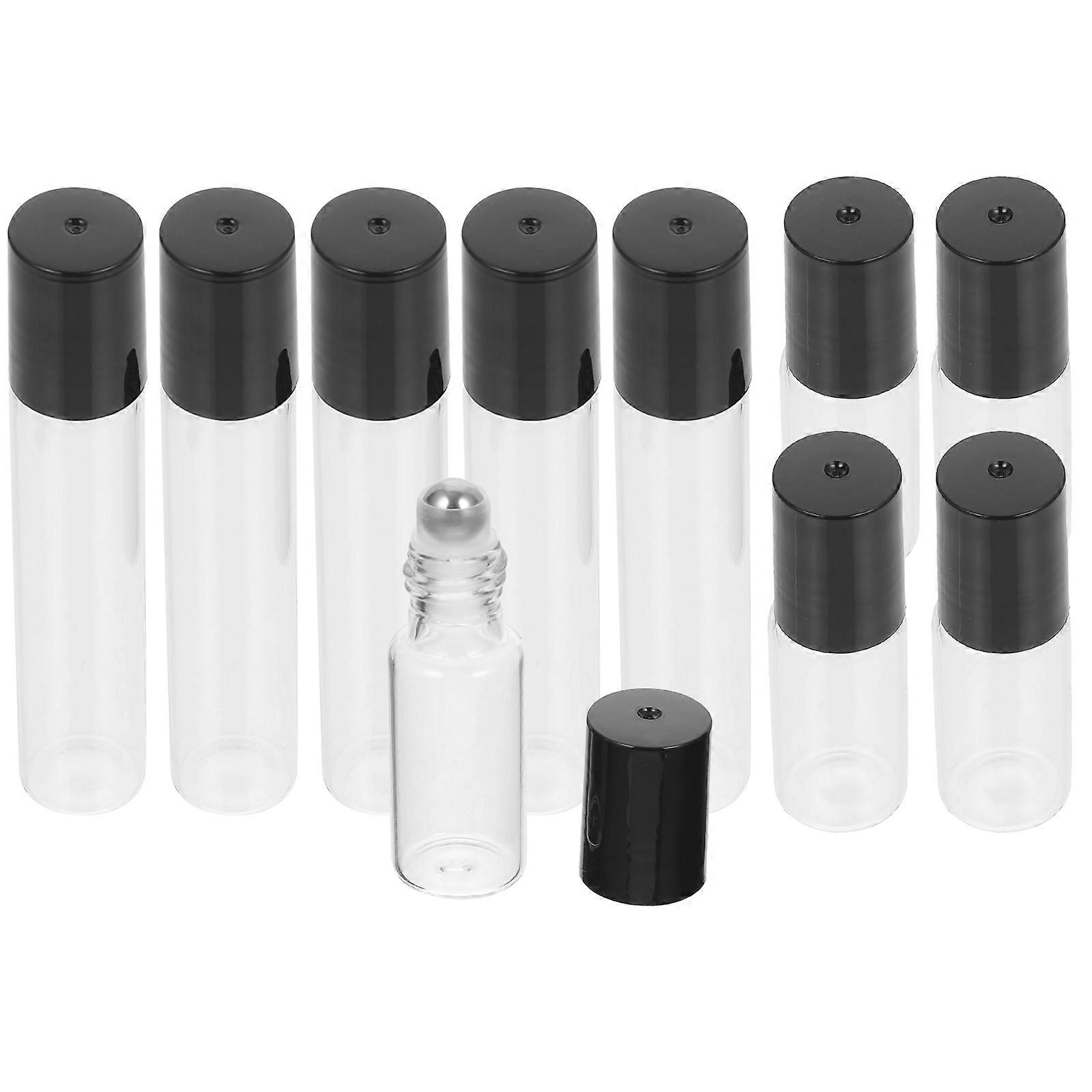 Essential Oil Glass Bottles for Storage 10Pcs Refillable Roller Bottles