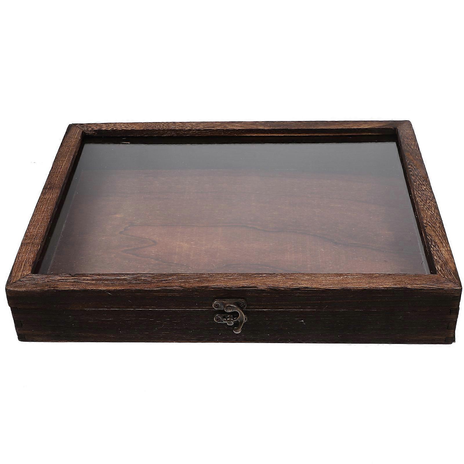 Specimen Display Case Wooden Box for Storage Insect Specimen Display Case