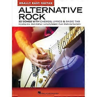 Alternatieve rock-Really Easy gitaar: 22 nummers met akkoorden, teksten en basistabblad