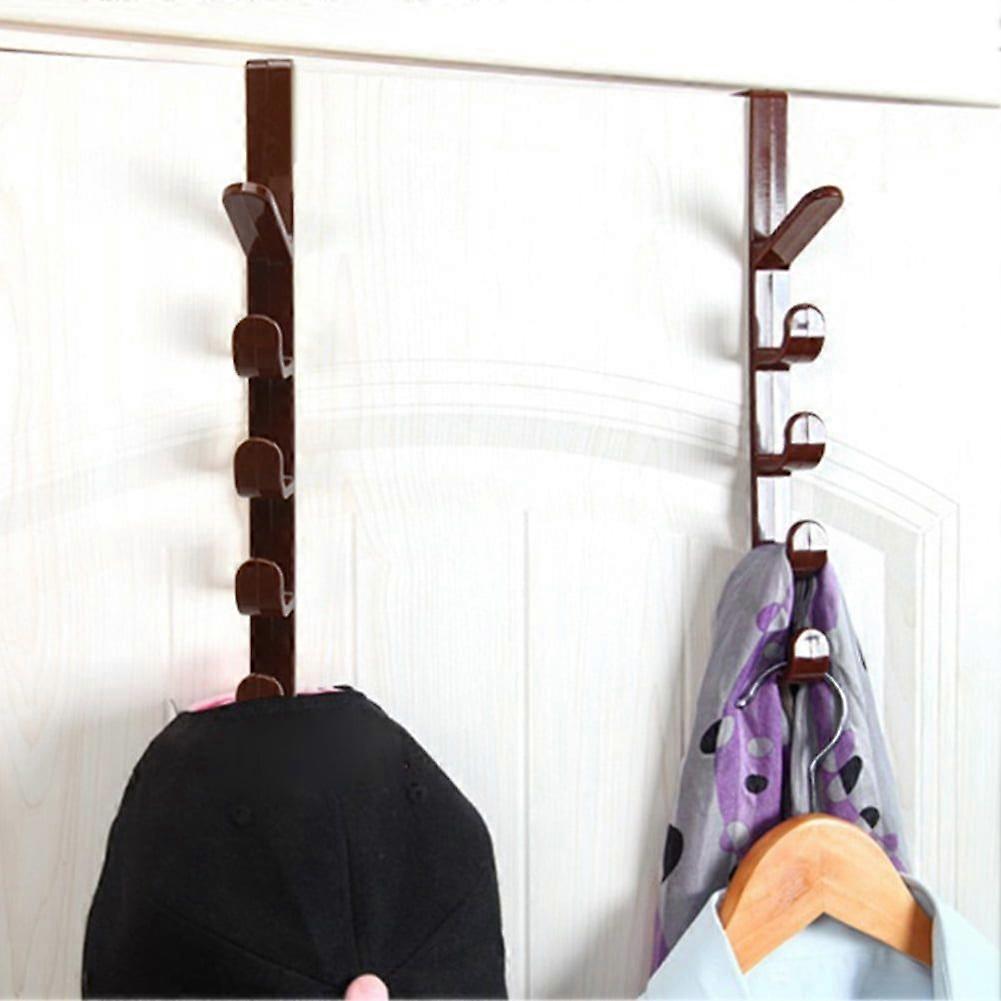 Door Hook,Multifunctional Door Back Hanger Hook Clothes Storage Holder Towel