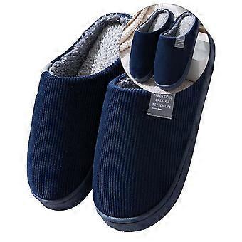 Pantoufles Yoloke en mousse à mémoire de forme, pantoufles confortables à enfiler pour l'intérieur et l'extérieur, pantoufles de chambre douillettes avec doublure en flanelle douce et chaude.