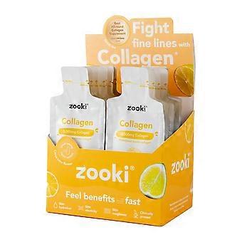 Zooki Marine Collagen 5000mg Citrus Lime 1x15ml Sachet - 20 Pack