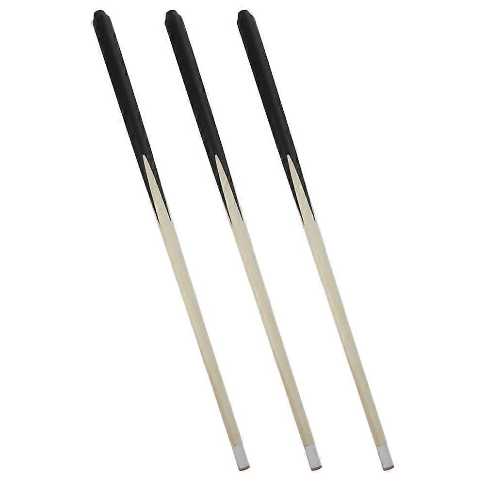 3 Stück Pool-Queue für Kinder Holz-Billard-Queue-Stick Mini-Queue-Stick Kurze Kinder-Pool-Queue-Sticks