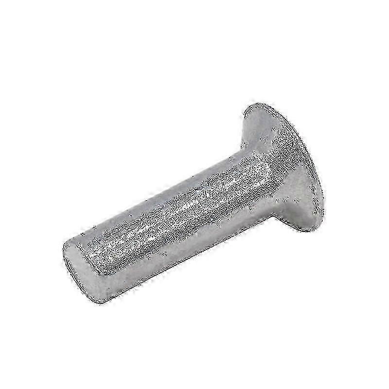 100Pcs Aluminum Countersunk Head Solid Rivets M2 4mm for Metalworking DIY