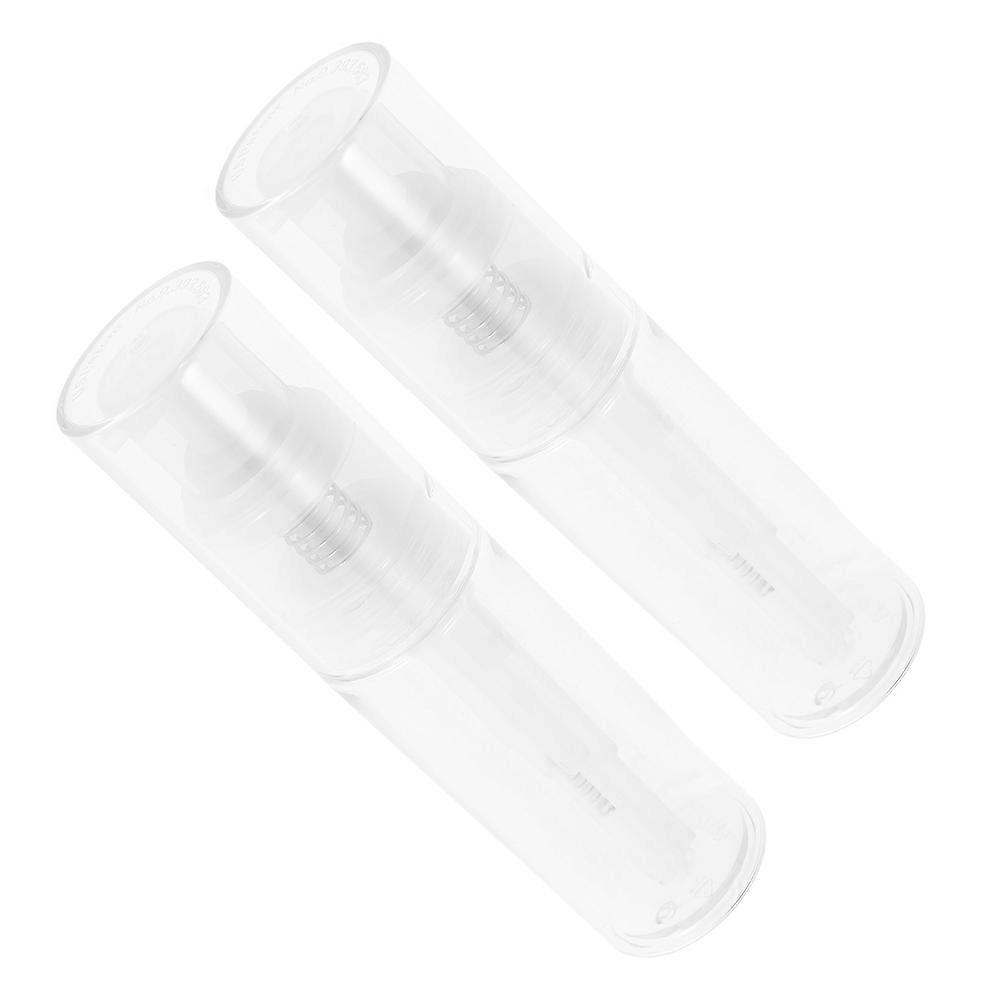 Transparent Powder Spray Bottle 2Pcs for Storage Refillable Spray Container