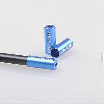 (Confezione da 10) Mountain Bike Brake Line Bicicletta Linea Tubo Tappo Bicicletta Linea Accessori Bicicletta Cappuccio Antipolvere 5mm (Blu)