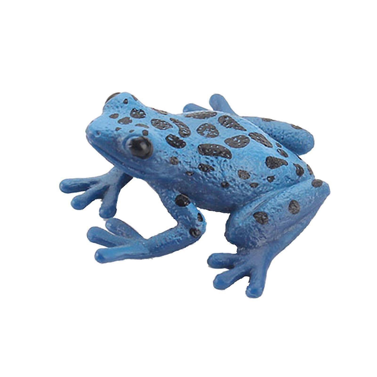 Realistic Frog Model Solid PVC Figure for Home