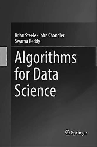 Algorithms For Data Science - Brian Steele - Paperback - en Book
