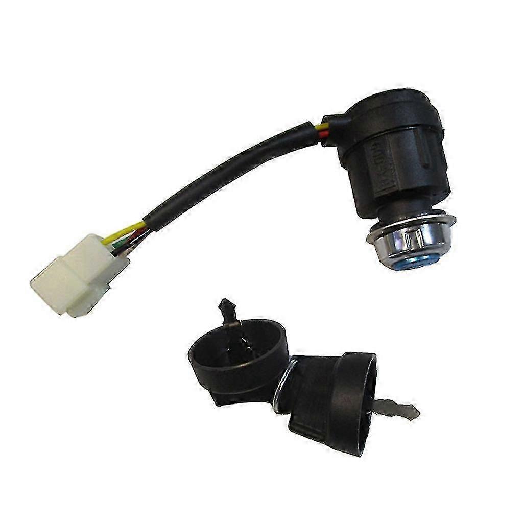 5 Wire Ignition compatible with Key Start Switch Electric Locks Fits compatible with Diesel Generator