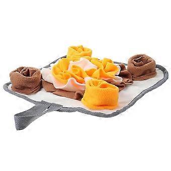 Pet Slow Feeding Mat Little Pet Nose Work Mat for Small Animal 1 Piece