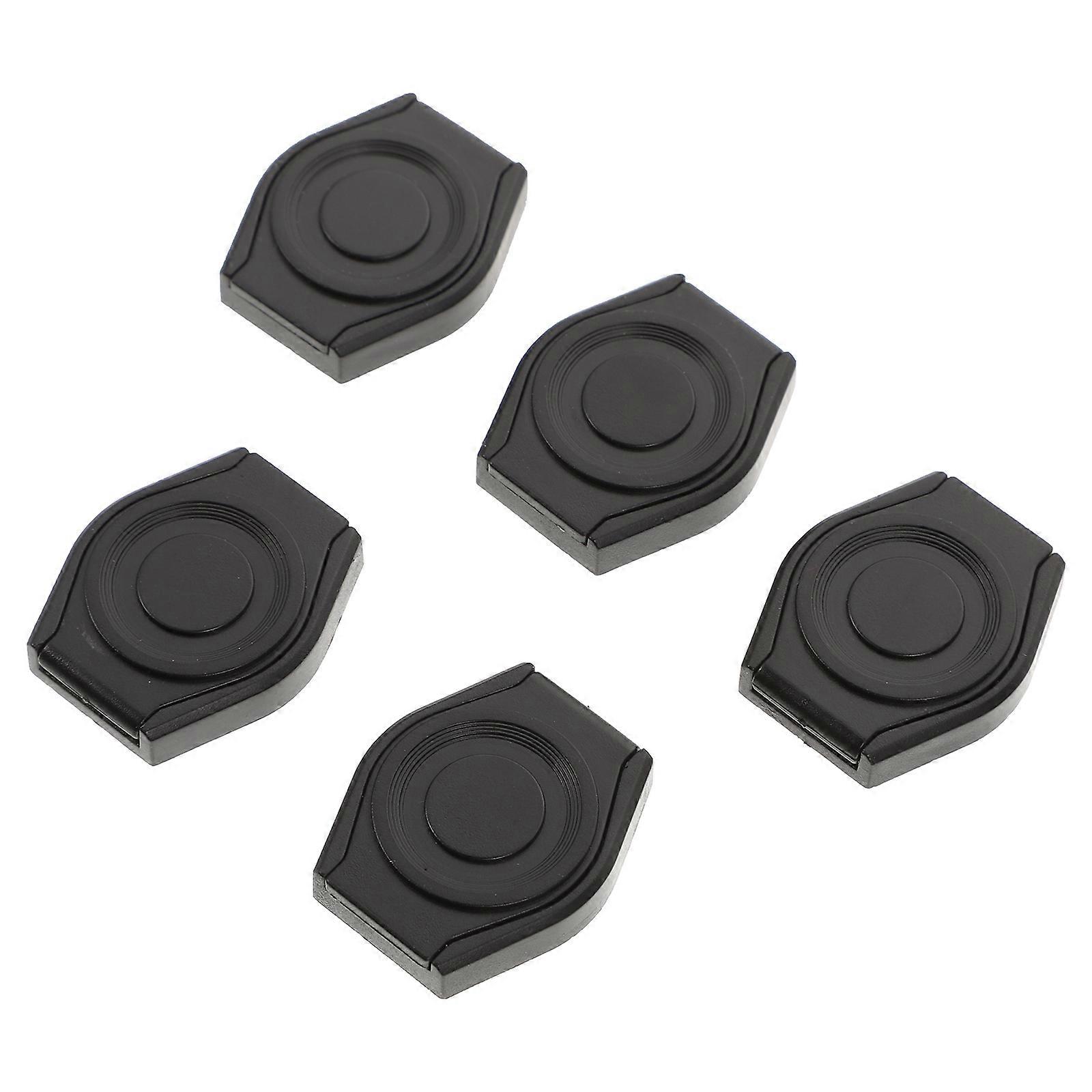 5Pcs Practical Webcam Protective Caps Camera Covers Privacy Security Covers (Black)