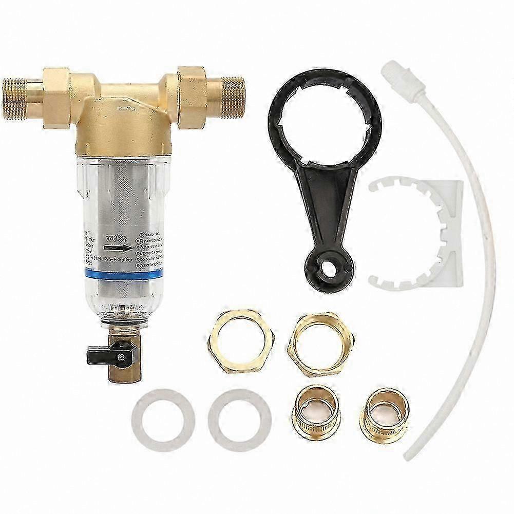 Brass Water Separator Valve DN20, Rust-Resistant, Thread Spring Design for Efficient Water Separation