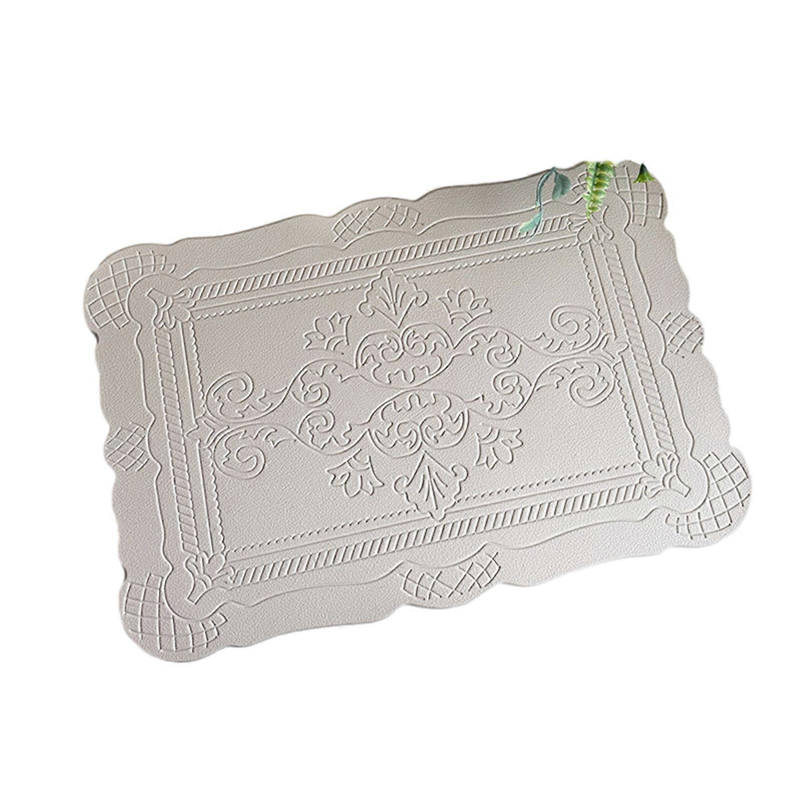 Heat Resistant Embossed Mat for Dinner Table Setting