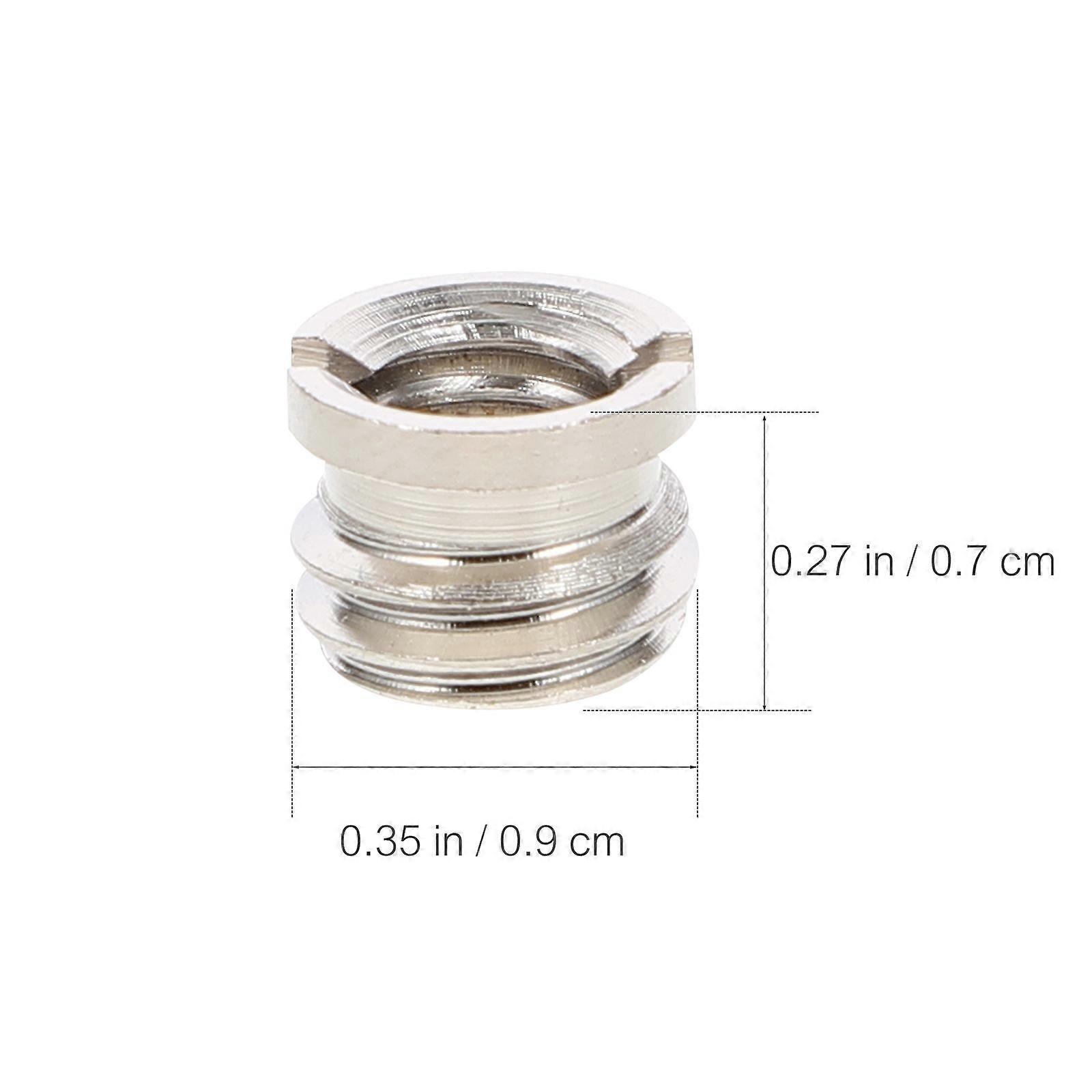 1/4" to 3/8" Camera Tripod Thread Adapter Convert Nut Screw Adapter(5PCS)