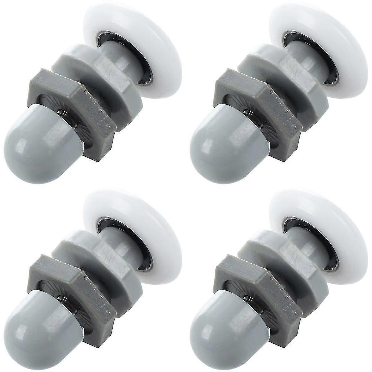 4x Replacement Shower Door Roller Wheel Runner Diameter 25mm
