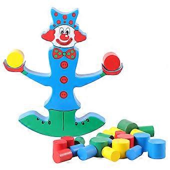 Balance Beam Wooden Skill Building Balancing Game Toy for Kids Early Education