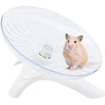 Hamster flyvende tallerken Silent Running Exercise Wheel til hamstere, ørkenrotter, mus, pindsvin og andre små kæledyr Silent Running Wheel Hamster Wheel