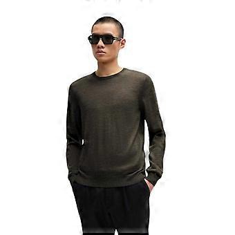 Hugo Boss Mens Leno Crew Neck Regular Sweater Top