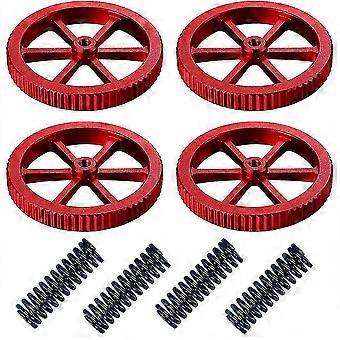 Aluminum Hand Twist Leveling Nut and Hot Bed Die Springs for 3/3 Pro, 5/5 Plus/Pro, 20 3D Printer
