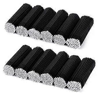 1200 Pcs Micro Applicator Brush, Micro Swabs, Disposable Eye Lashes Mascara Wands for Eyel
