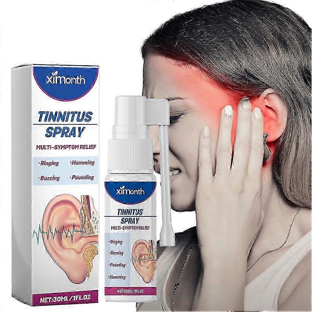 Tinnitus Spray Ear Ringing Relief Relieving Ear Drops Hearing 30ml